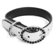 Нашийник Coastal TOO! Jazzy Jewel для собак, білий, 2×55 см