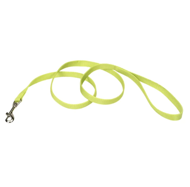 Нейлоновий поводок Coastal Training Lead для собак, лимонний, 1.5×1.8 м