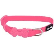 Нашийник Coastal Lit'l Pals Nylon для собак, рожевий, 0.8×15-20 см