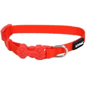 Нашийник Coastal Lit'l Pals Nylon для собак, червоний, 0.8×15-20 см