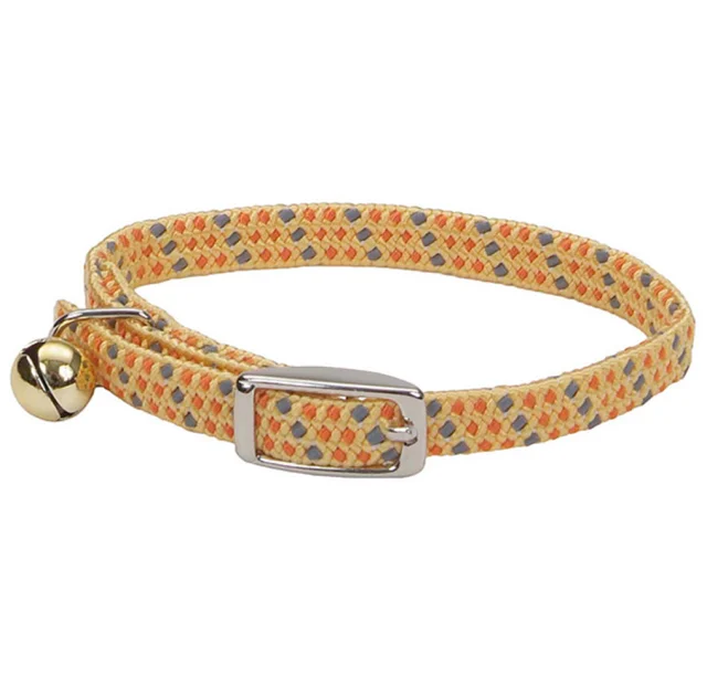 Нашийник Coastal Lit'l Pals Reflective Kitten для кошенят, жовтий, 0.8×20 см