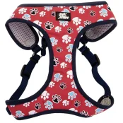 Шлея Coastal Designer Wrap для собак от 3.2 до 4.5 кг, красный, 40.6-48.3 см