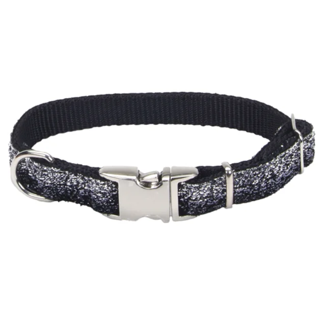 Нашийник Coastal Pet Attire Sparkles для собак, чорний, 1×30-46 см