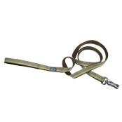 Светоотражающий поводок Coastal K9 Explorer для собак, нейлон, зеленый, 2.5×1.8 м