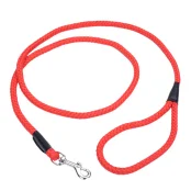Поводок Coastal Rope Dog Leash для собак, круглый, красный, 1.8 м