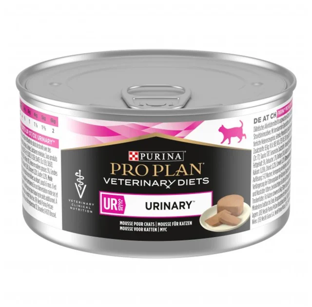 Консерва Purina Pro Plan Veterinary Diets Turkey для кошек с проблемами мочеполовой системой, 195 г