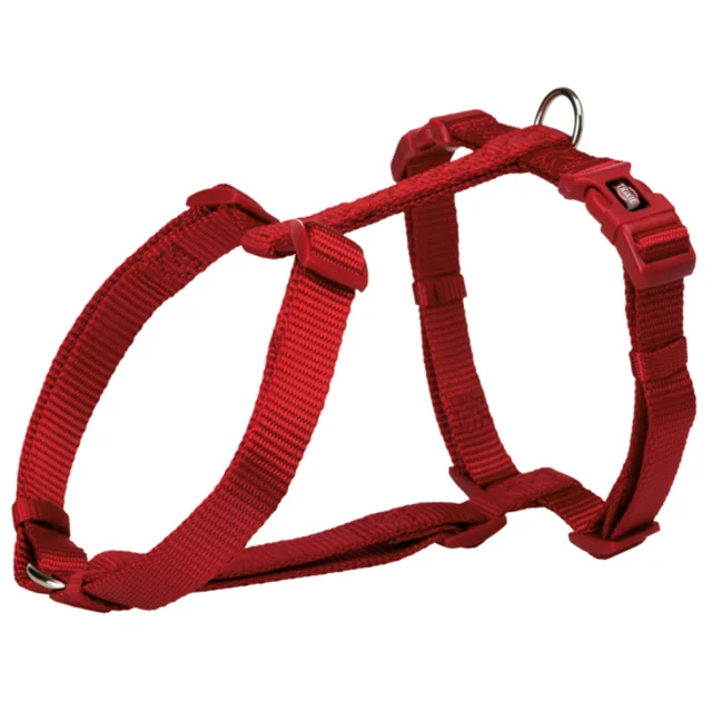 Шлея Trixie Premium H-Harness для собак, 60-87 см, 25 мм, размер L, красный