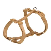 Шлея Trixie Premium H-Harness для собак, 60-87 см, 25 мм, размер L, карамель