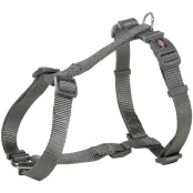 Шлея Trixie Premium H-Harness для собак, 60-87 см, 25 мм, размер L, графит