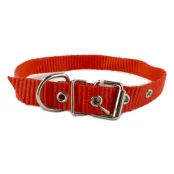 Нашийник Cristel для собак, нейлон, 20 мм / 50 см, червоний