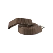 Повідець Cristel для собак, нейлон, 30 мм / 3 м, коричневий