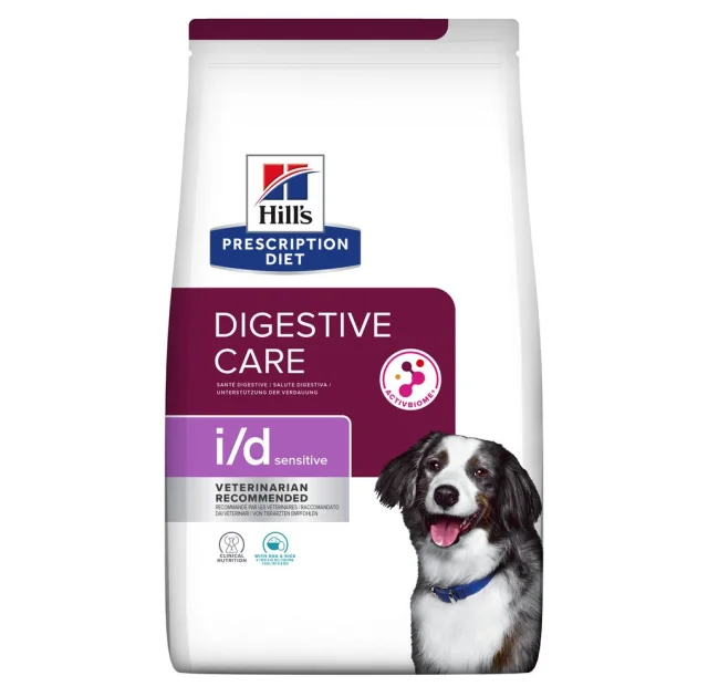 Сухий корм Hill's Prescription Diet i/d Digestive Care Sensitive для собак, при проблемах шлунково-кишкового тракту, AB+, 1.5 кг