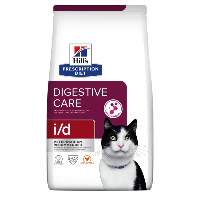 Сухой корм Hills Prescription Diet I/D для кошек, при заболеваниях Шкт, AB+, 3 кг