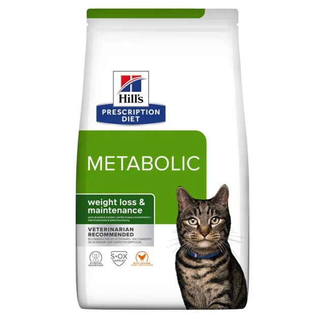 Сухой корм Hills Prescription Feline Metabolic для кошек с лишним весом, 3 кг