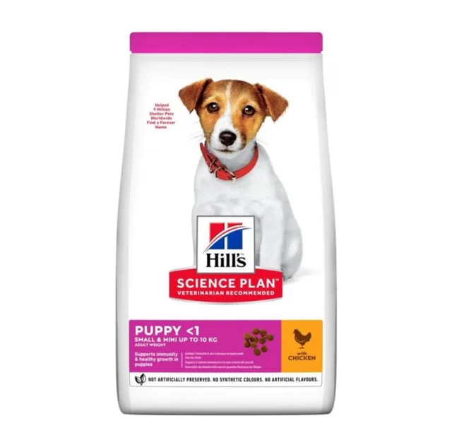 Сухий корм Hill’s Science Plan Puppy Smal&Mini для цуценят малих і мініатюрних порід, з куркою, 6 кг