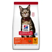 Сухой корм Hill's Feline Science Plan для взрослых кошек, с курицей, 10 кг