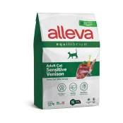Сухий корм Alleva Equilibrium Sensitive Venison Adult Cat для котів з чутливим травленням, оленина, 1.5 кг