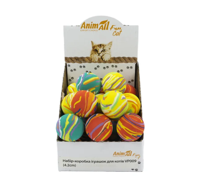 Набір іграшок AnimAll Fun Cat для котів, VP009, 27 шт
