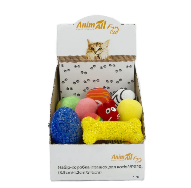 Набор игрушек AnimAll Fun Cat для кошек, VP020, 30 шт.
