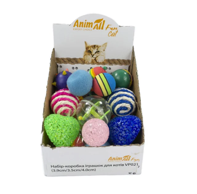Набір іграшок AnimAll Fun Cat для котів, VP021, 30 шт