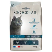 Сухой корм Pro-Nutrition Flatazor Crocktail Adult Sterilized Fish для стерилизованных кошек, с рыбой, 10 кг