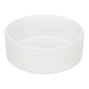 Миска Trixie Ceramic Bowl для собак і кішок, кераміка, біла, 1.6л/20 см