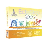 Капли Modes EctoStop противопаразитарные для собак весом 4-10 кг, 1 мл, цена за 1 пипетку