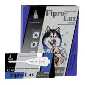 Капли Modes Fipro-Lux противопаразитарные для собак весом 25-40 кг, 4 мл, цена за 1 пипетку