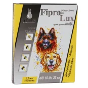 Капли Modes Fipro-Lux противопаразитарные для собак весом 10-25 кг, 2 мл, цена за 1 пипетку