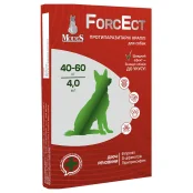 Краплі Modes ForcEct протипаразитарні для собак вагою 40-60 кг, 4 мл, ціна за 1 піпетку