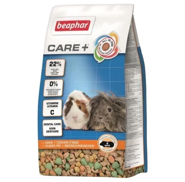 Полнорационный корм Beaphar Care+ Guinea Pig для морских свинок, экструдированный, 1.5 кг
