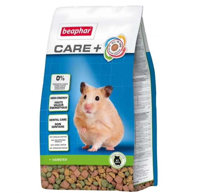 Полнорационный корм Beaphar Care+ Hamster для хомяков, экструдированный, 700 г