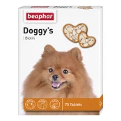Вітамінізовані ласощі Beaphar Doggy’s Biotin для собак, з біотином, 75 табл Вітамінізовані ласощі Beaphar Doggy’s Biotin для собак, з біотином, 75 табл