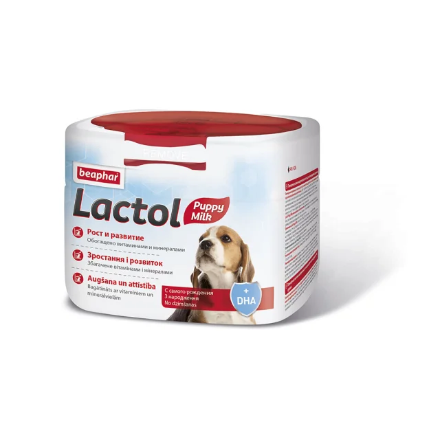 Молочна суміш Beaphar Lactol Puppy Milk для вигодовування цуценят, 250 г
