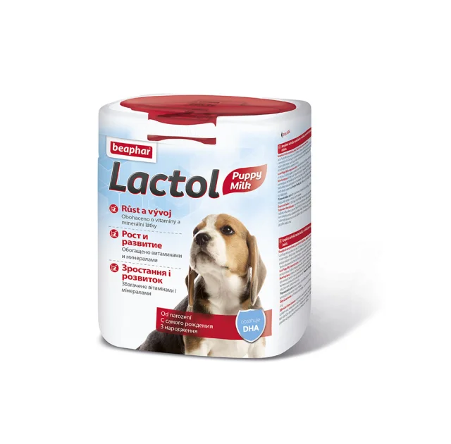 Молочная смесь Beaphar Lactol Puppy Milk для вскармливания щенков, 500 г