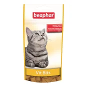 Лакомство Beaphar Vit Bits подушечки с мультивитаминной пастой для кошек, 35 г