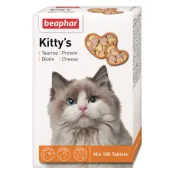 Витаминизированное лакомство Beaphar Kitty's Mix для кошек, микс, 180 табл