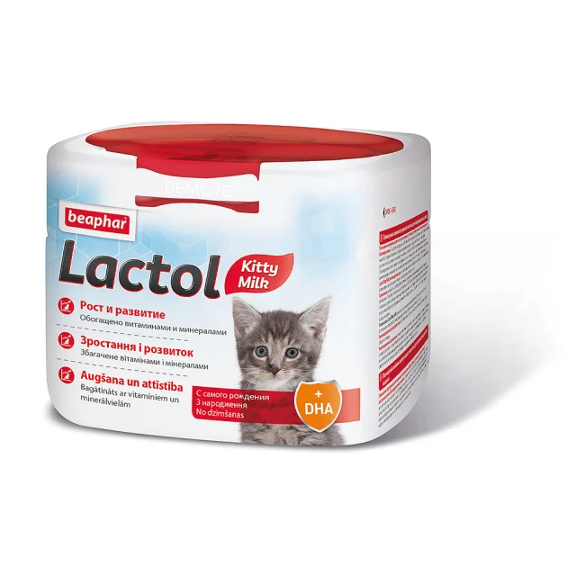 Молочна суміш Beaphar Lactol Kitty Milk для вигодовування кошенят, 250 г