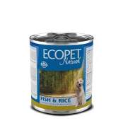Вологий корм Farmina Ecopet Natural Dog Fish&Rice для собак, з оселедцем, 300 г
