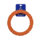 Игрушка-кольцо Modes Denta для собак, размер M, 20 см, оранжевое