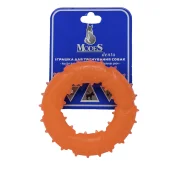 Игрушка-кольцо Modes Denta для собак, размер XS, 9 см, оранжевое