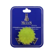Игрушка Modes Denta мяч мина для собак, размер XS, 4 см, желтый