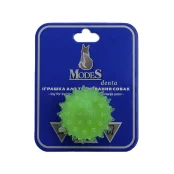 Игрушка Modes Denta мяч мина для собак, размер XS, 4 см, зеленый