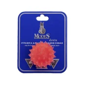 Игрушка Modes Denta мяч мина для собак, размер XS, 4 см, розовый