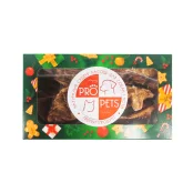 Новогодний бокс AnimalHome "Три филе" для собак, лакомства (курица, индейка, говядина), 250 г