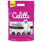 Силикагелевый наполнитель Calitti Crystals для кошачьего туалета, 3.8 л