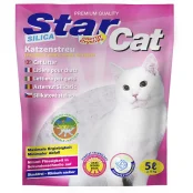 Силикагелевый наполнитель Agros Trading Silica Gel Star Cat для кошачьего туалета, 5 л