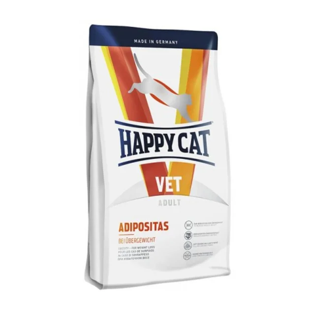 Сухой корм Happy Cat Vet Diet Adipositas для взрослых кошек с избыточным весом, 1 кг