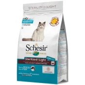 Сухой корм Schesir Cat Sterilized & Light для стерилизованных и склонных к полноте кошек, 400 г