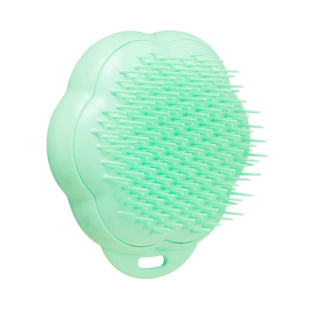 Щетка Pet Teezer Cat Grooming Green для вычесывания кошек, зеленая
